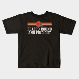 Flacco Round and Find Out Kids T-Shirt